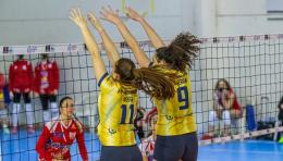 B2 - Viterbo, vendetta e sorpasso. Successo in 4 set a Cagliari