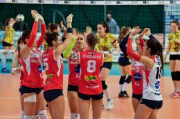 B2 - CivitaLadispoli, il primo round è tuo: Viterbo battuta in 4 set