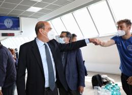 Zingaretti: "Riapre la Palestra della Legalità, simbolo di ripartenza"