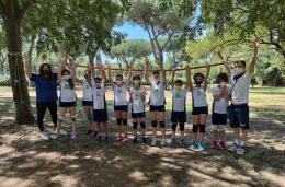 Il Minivolley della Roma 7 "in campo" a Villa Gordiani