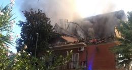 Paura a Torre Angela: esplosione ed incendio in una palazzina