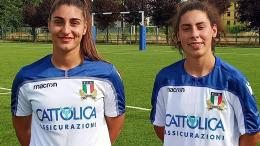 Frascati Union, due talenti in Azzurro: Martina Farina e Alessia Piccolo