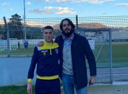 Fonte Meravigliosa: Dimitri Rossi in prova al Frosinone