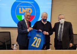 Gravina e Abete in visita al Comitato Regionale Lazio