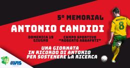 Il Memorial Antonio Candidi torna in campo: domenica la V edizione all'Abbafati