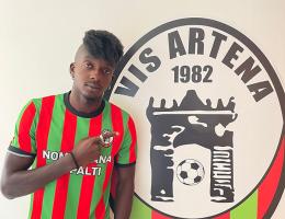 Vis Artena, ufficiale il rinnovo dell'attaccante Emmanuel Odianose