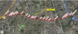 Tram Togliatti, il progetto. 8 km,  andrà da ponte Mammolo a Subaugusta
