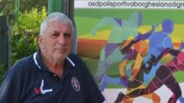 Borghesiana, Arcangeli ed i 43 anni nel club "Per me è un pezzo di cuore"