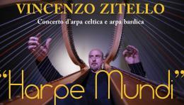 Atmosfere celtiche con l’arpista Zitello alla necropoli dei Monterozzi