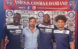 Santi Cosma e Damiano: triplo innesto iberico, ecco Keita, Ndongo e Lopes