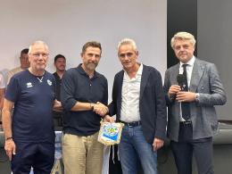 Aiac - regione Lazio: quasi 150 tecnici a lezione con Eusebio Di Francesco e il suo staff