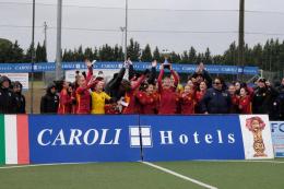 Trofeo Caroli Hotels: trionfo della Roma, battuta in finale la Juventus