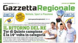 Una nuova edizione da non perdere di Gazzetta Regionale
