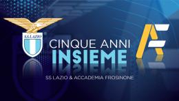 Accademia Frosinone: accordo quinquennale con la Lazio