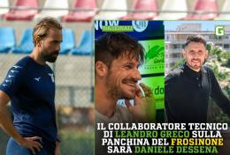Dessena sarà collaboratore tecnico di Greco al Frosinone. C'è anche Sciotti!
