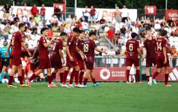 Roma-Cagliari subito eloquente. Le scelte di Falsini e alcune prove dicono già tanto