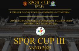 All'SPQR Cup il patrocinio della Santa Sede come evento sportivo del Giubileo