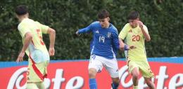 Busiello segna e sbaglia un rigore: la Spagna vince il test contro gli azzurrini