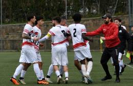 Il gruppo di testa si muove tutto insieme. Festa Poggio Mirteto, aggancio Grifone