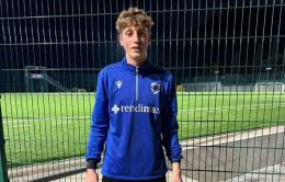 Tor di Quinto: Gabriele Di Prospero in prova alla Sampdoria