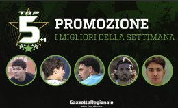 PROMOZIONE - VOTA IL MIGLIOR GIOCATORE DELLA SETTIMANA