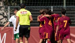 La Roma travolge l'Avellino con due gol per tempo: Trombetti a punteggio pieno 