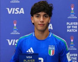 Ottimo esordio per l’Italia: il giallorosso Cama scelto come MVP