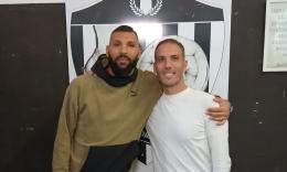 Ora c'è anche la foto di rito: Forcina attende solo di scendere in campo