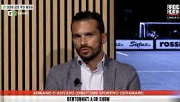 Ostiamare, D'Astolfo a GR Show: "Mi godo D'Antoni, Calì? In attacco siamo apposto"