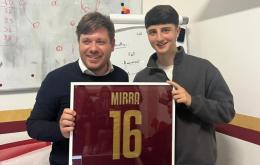 La Romulea omaggia il suo capitano: Flavio Mirra, un amore che dura dieci anni