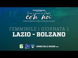 Torneo delle Regioni | Femminile | Lazio - Bolzano 2-0