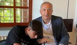 Lazio, primo contratto da professionista per il 2005 Antonio Troise