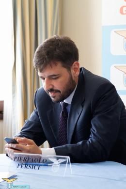 Anche i dirigenti si fanno male: la Lazio augura una pronta guarigione a Pierpaolo Persici