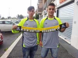 Virtus Romanina, altri due innesti per la Juniores: Luigi Minopoli e Alessandro Bosone 