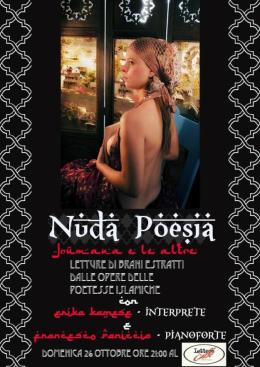 Al Lettere & Caffè ritorna "Nuda poesia" con la serata "Joumana e le altre"