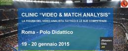 La tecnologia al servizio del calcio: a Roma due clinic per allenatori, preparatori e video analisti