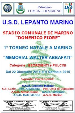 Lepanto Marino, che successo il Memorial Walter Abbafati!