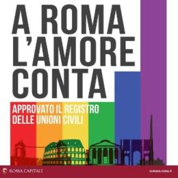 Unioni Civili, da oggi online i moduli per l’iscrizione al Registro capitolino