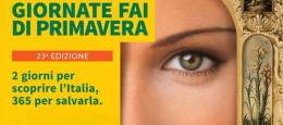 La 23° edizione delle Giornate Fai a Roma e nel Lazio