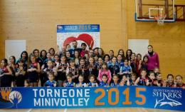 In casa Sharks grande successo per il Torneone di Minivolley: tra sport e solidarietà 