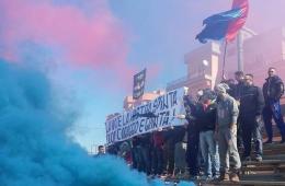 #Semprealtuofianco: l'Ultimum Fidem, tifoseria del Fiumicino