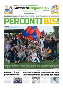 Scarica l'edizione straordinaria!