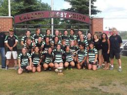 Le ragazze del Città di Frascati sfidano le Saracens