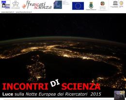“Incontri di Scienza 2015”: a Frascati va scena la Musica!