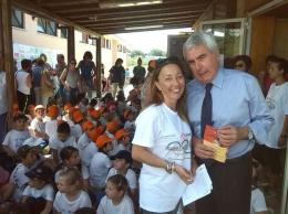 Sport in Classe, il presidente Viola alla chiusura del progetto a Civitavecchia