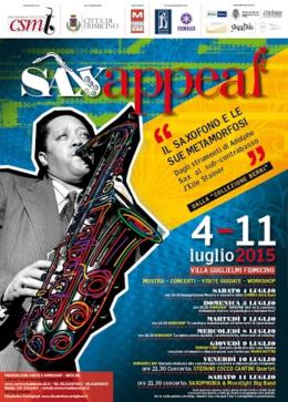 Dal 4 all'11 luglio Villa Guglielmi ospita Sax Appeal