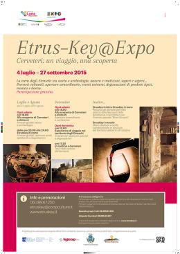 Spettacolo Etrus Key: 10 week end e oltre 50 eventi