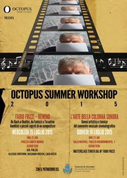 Octopus Summer Workshop: doppio incontro con Fabio Frizzi