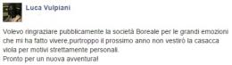 Luca Vulpiani lascia la Boreale: firmerà con il Guidonia?