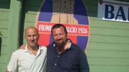 Valerio Mattei e Maurizio Cence al Fiumicino